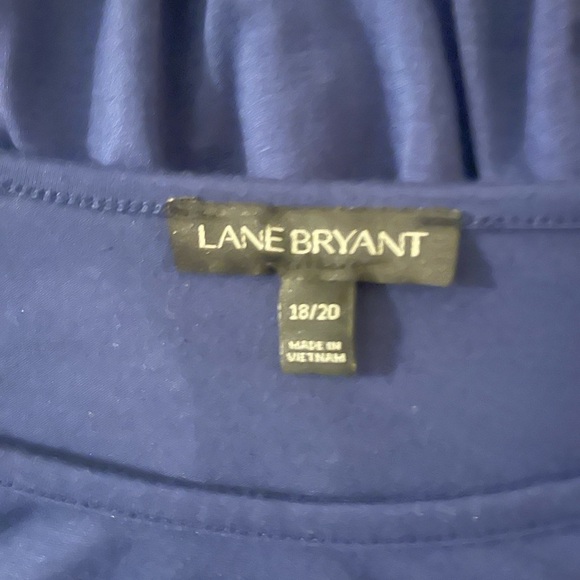 ❤️2/$15 or 3/$21❤️ Lane Bryant 3/4 Sleeve Top, Size 18/20 - Picture 5 of 8